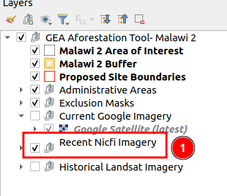 NICFI imagery enabled