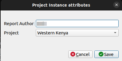 Project Instance Attributes